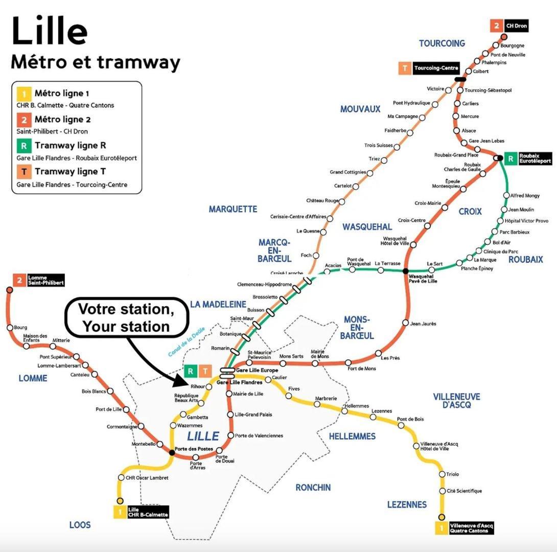 Old Lille - Superb Apartment 2 Bedrooms. Luaran gambar